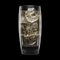empty highball glass