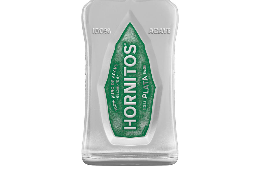 100% Agave tequila label