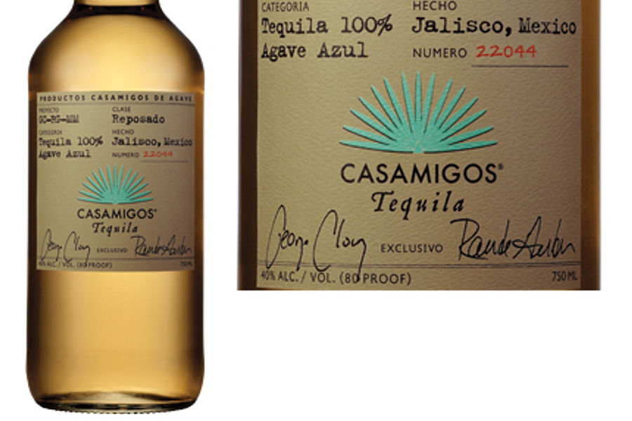 Reposado tequila label