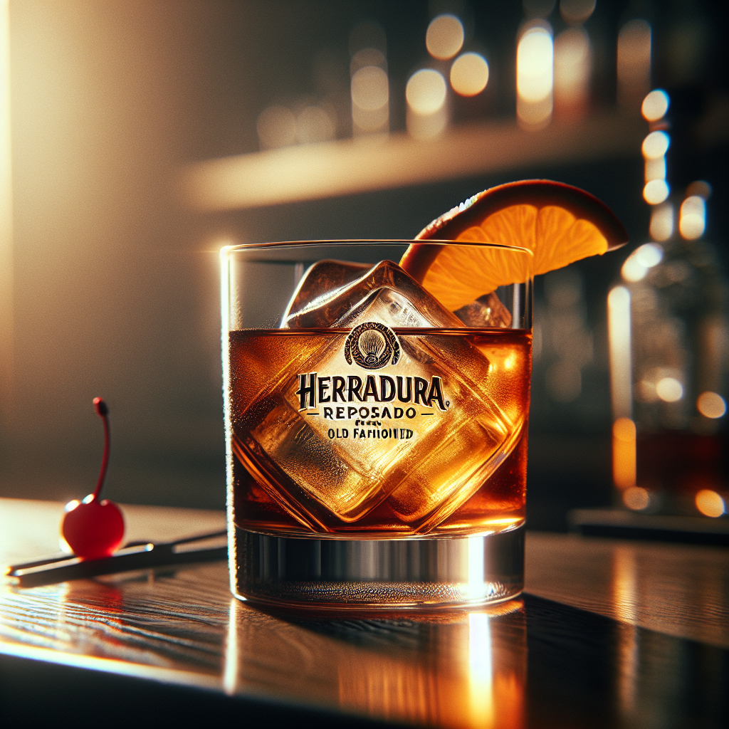 Herradura Reposado Old Fashioned cocktail