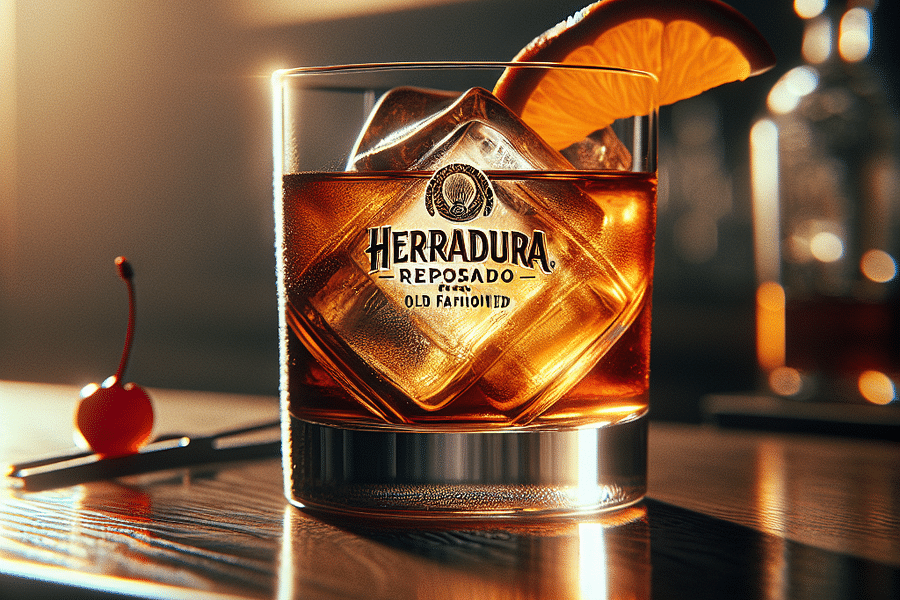 Herradura Reposado Old Fashioned cocktail