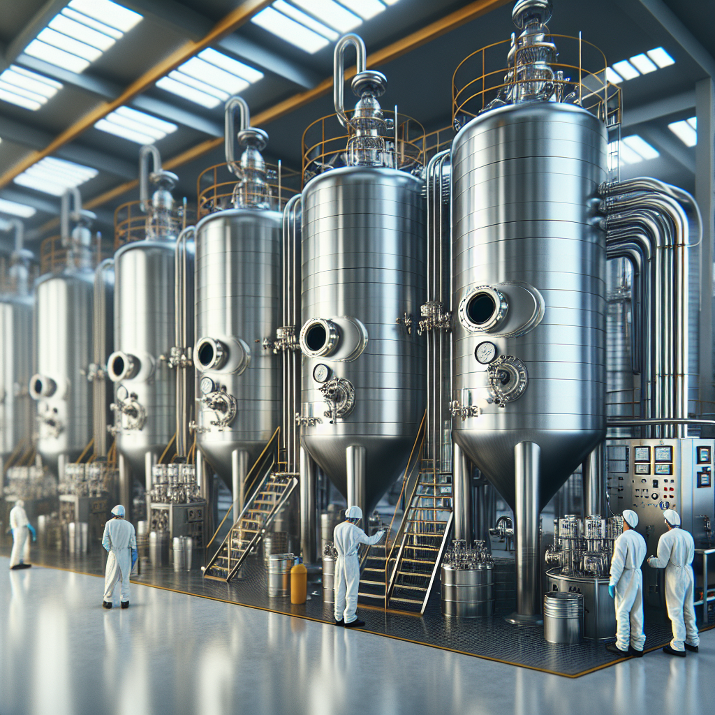 Tequila Fermentation Tanks