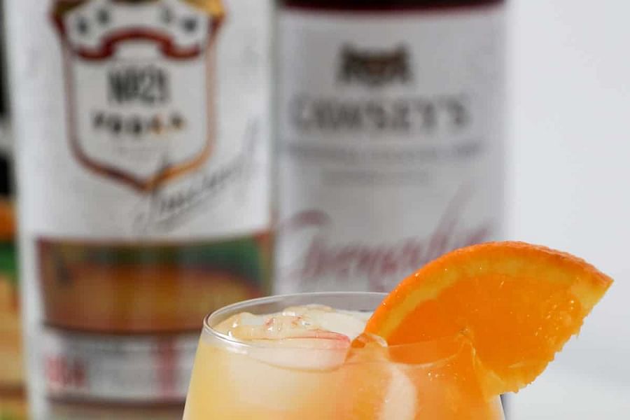 Healthy Tequila Sunrise cocktail