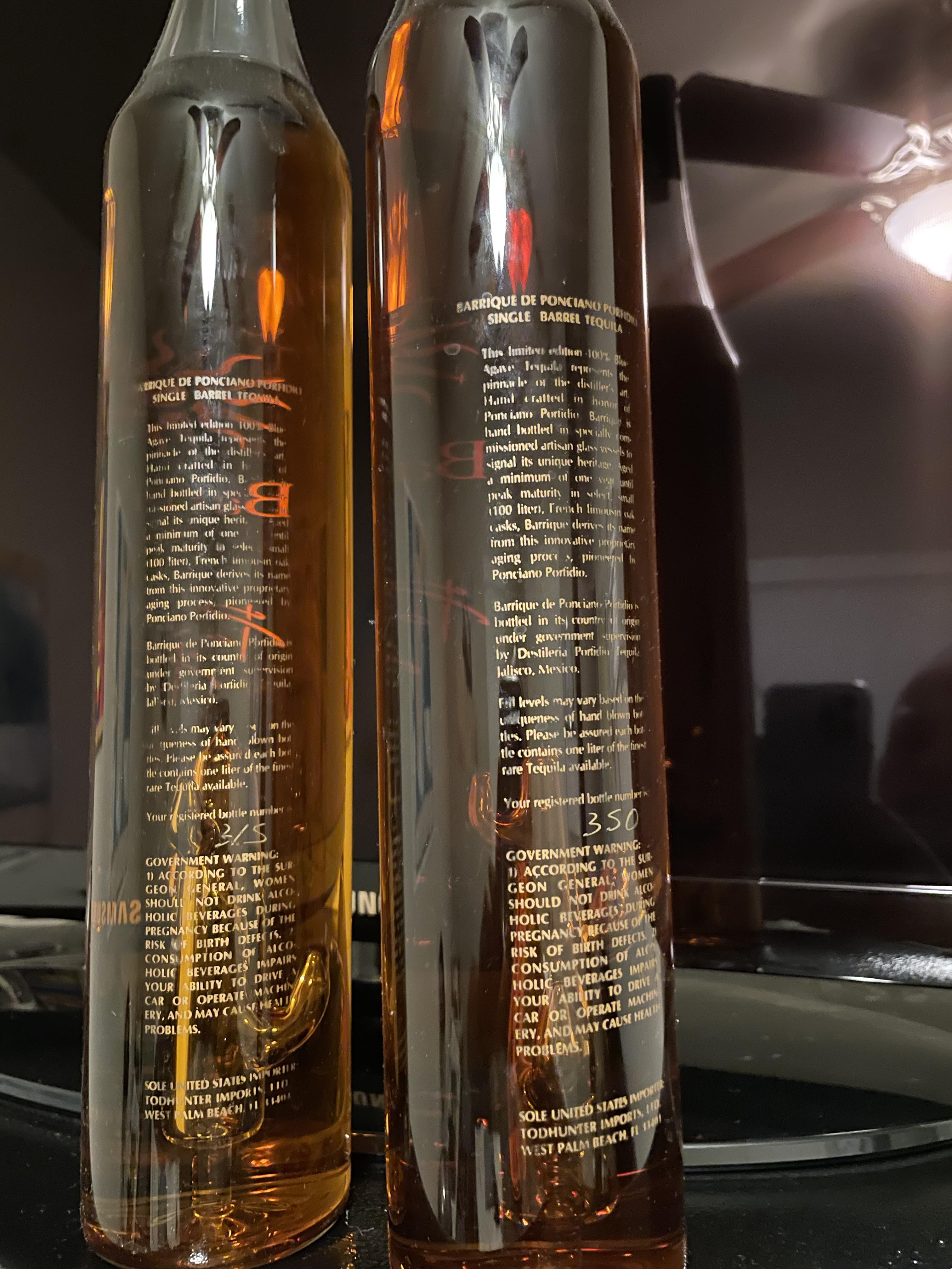 Barrique de Ponciano Porfidio bottle