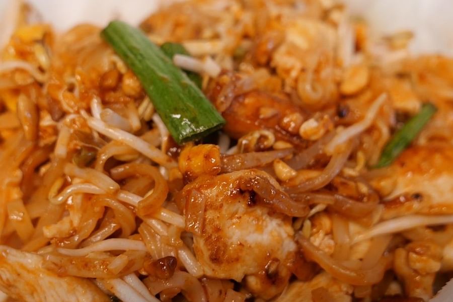 Reposado tequila with Pad Thai